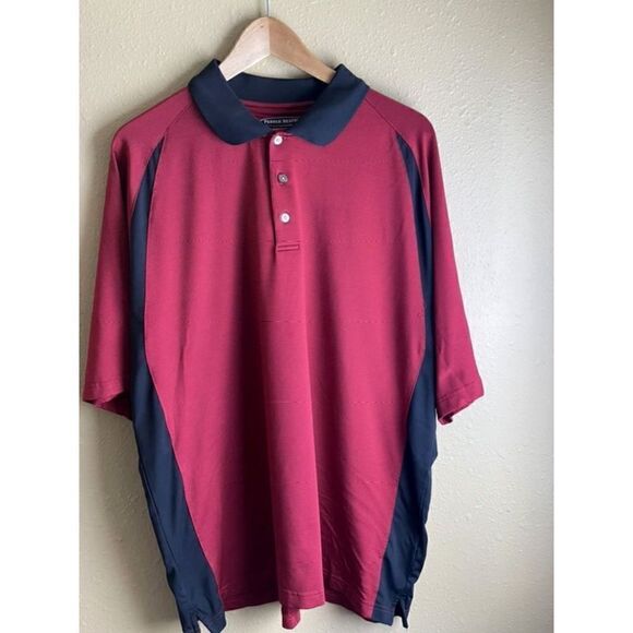 Pebble Beach Performance Polo Golf Shirt Size XL Company Branded “Oiltanking” - Picture 1 of 8